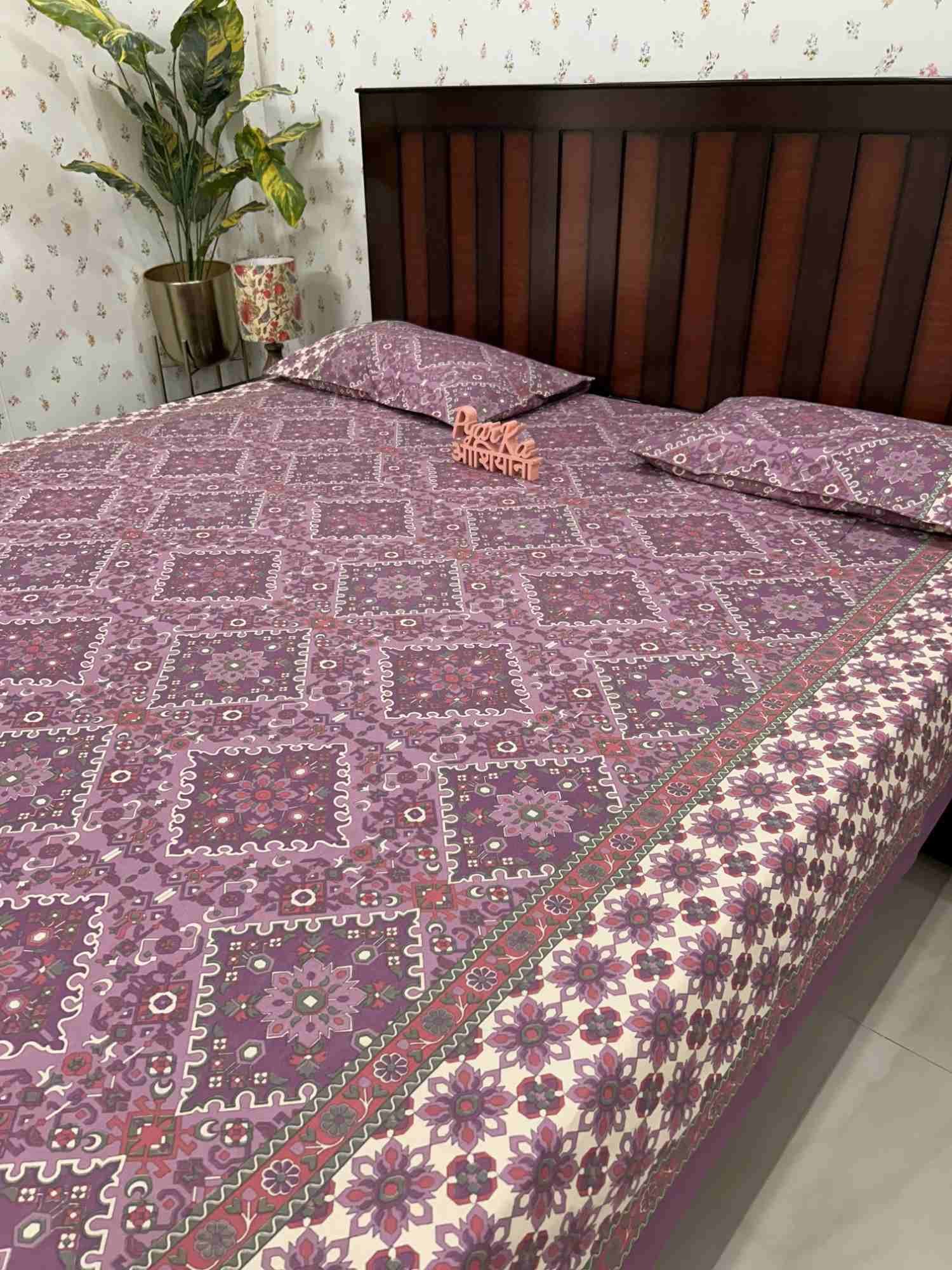 QUEEN SIZE REGULAR BEDSHEET